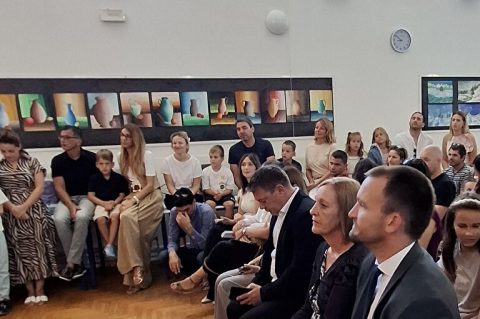 Šime Erlić posjetio OŠ Krune Krstića