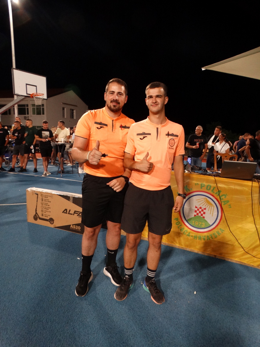 Suci turnira -Tomislav Kuman i Slaven Čirjak Suci turnira -Tomislav Kuman i Slaven Čirjak