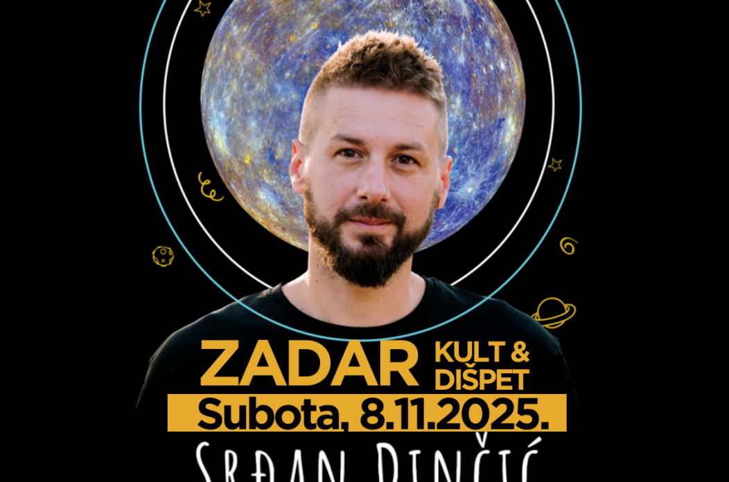 Kralj stand up komedije Srđan Dinčić premijerno u Zadru