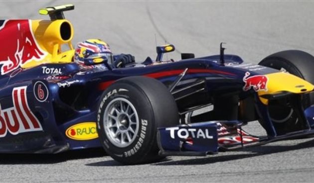 Mark Webber Red Bull, Foto: AP Photo