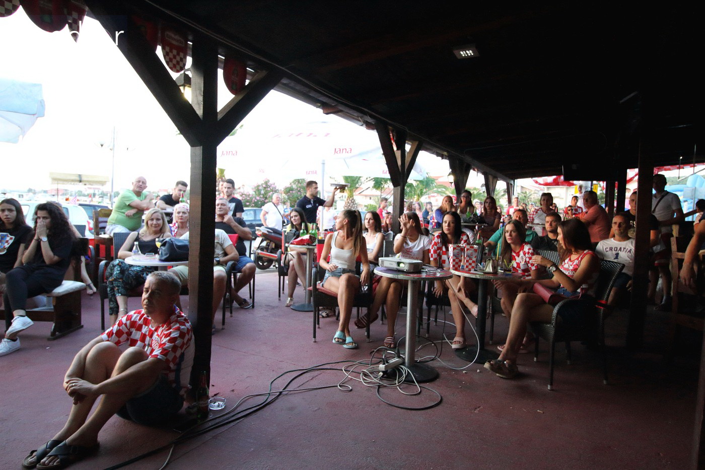 Bibinje: Navijanje za Vatrene i fešta nakon pobjede nad Engleskom