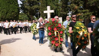 Posljednji ispraćaj zadarskog fotografa i umirovljenog satnika HV-a, Roberta Lerge na Gradskom groblju Zadar