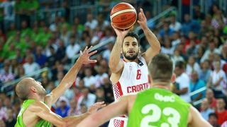 05.09.2015., Arena Zagreb, Zagreb – EuroBasket 2015., skupina C, 01. kolo, Hrvatska – Slovenija. Foto: PIXSELL 05.09.2015., Arena Zagreb, Zagreb – EuroBasket 2015., skupina C, 01. kolo, Hrvatska – Slovenija. Foto: PIXSELL