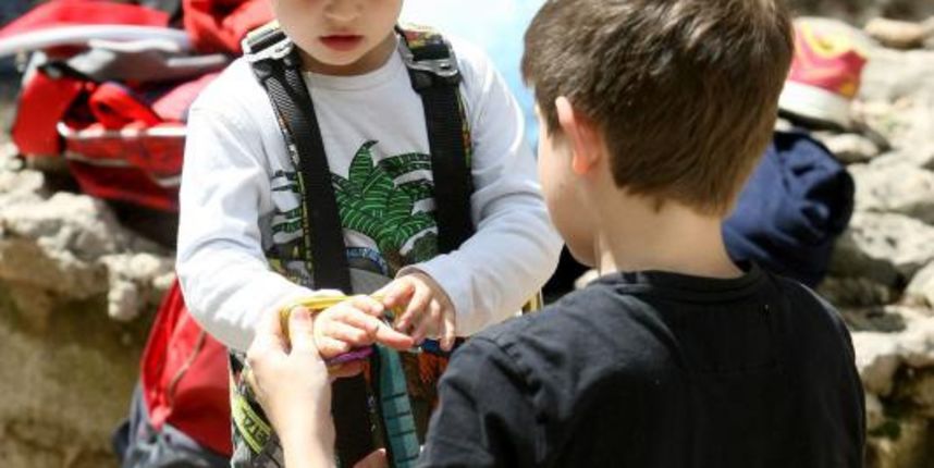 U kanjonu Velike Paklenice odrzava se 15. Medjunarodni susret penjaca Paklenica – Kids day. Photo: Dino Stanin/PIXSELL