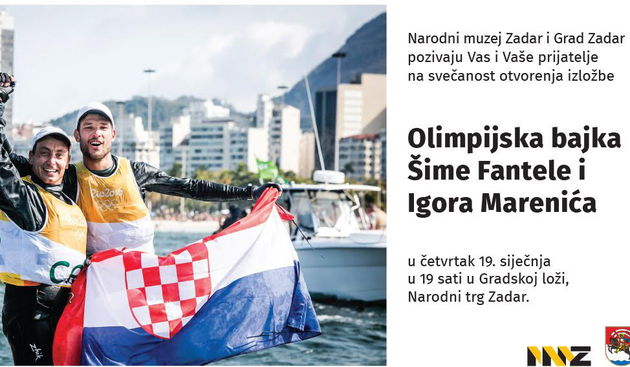 Izložba  “Olimpijska bajka Šime Fantele i Igora Marenića”
