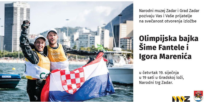 Izložba “Olimpijska bajka Šime Fantele i Igora Marenića” Izložba “Olimpijska bajka Šime Fantele i Igora Marenića”