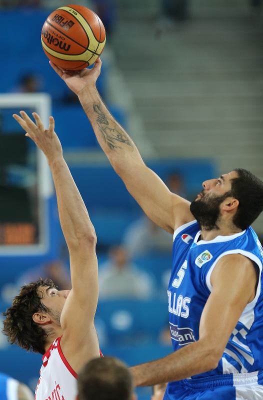 Ljubljana, Slovenija – Europsko prvenstvo u kosarci Eurobasket Slovenia 2013, drugi krug, grupa F, Hrvatska – Grcka. Photo: Igor Kralj/PIXSELL Ljubljana, Slovenija – Europsko prvenstvo u kosarci Eurobasket Slovenia 2013, drugi krug, grupa F, Hrvatska – Grcka. Photo: Igor Kralj/PIXSELL