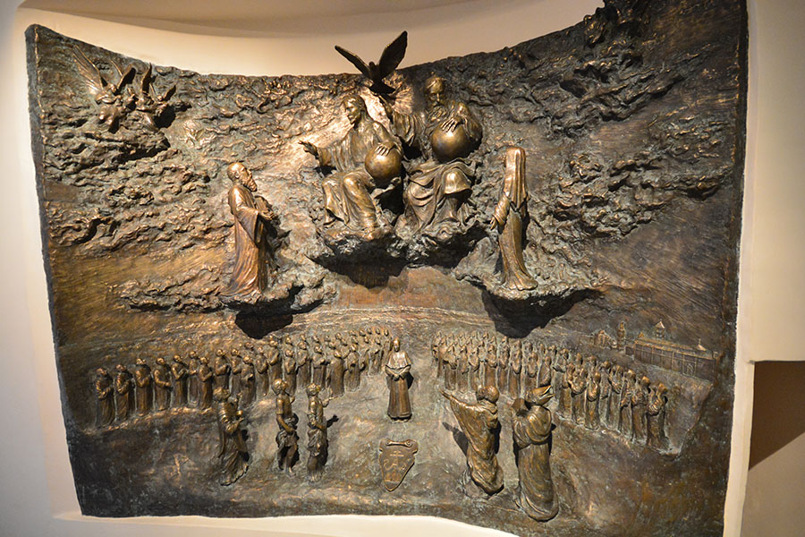 Gradonačelnik Kalmeta posjetio benediktinke; foto Iva Perinčić Gradonačelnik Kalmeta posjetio benediktinke; foto Iva Perinčić