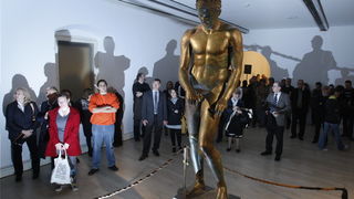 Zagreb, 141010.
Klovicevi dvori.
Otvorenje izlozbe ” Anticki Grci na tlu Hrvatske”
Izlozba Antizki Grci na tlu Hrvatske obuhvaca razdoblje od 12. do 1. st. pr. Kr., odnosno od najranijih posjeta Grka na Grka nasem priobalju