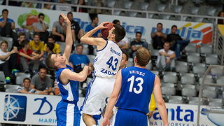 A-1 liga za prvaka, 12. kolo: KK Zadar – KK Kvarner 2010 93-71, foto: Kristijan Orlić A-1 liga za prvaka, 12. kolo: KK Zadar – KK Kvarner 2010 93-71, foto: Kristijan Orlić