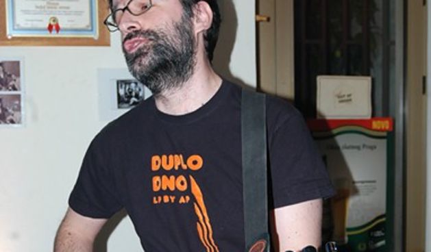 Ante Perković u caffe baru JazzVa (foto:Tomislav Jerak)