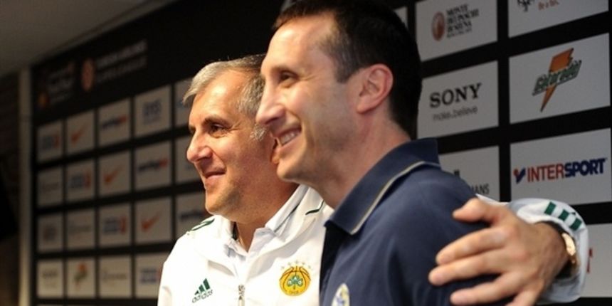 Željko Obradović i David Blatt, foto: euroleague.net Željko Obradović i David Blatt, foto: euroleague.net