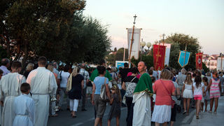 Procesija u Biogradu na blagdan sv. Roka, foto: Vinko Pešić Procesija u Biogradu na blagdan sv. Roka, foto: Vinko Pešić