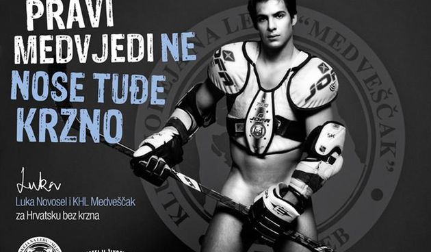 Branič Medveščaka golotinjom protiv krzna (Tportal.hr)