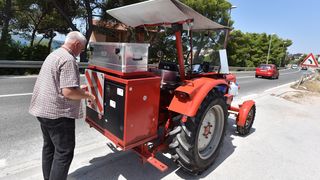 Na ljetovanje u Hrvatsku traktorom! Nijemac putovao 9 dana i prešao 1700 kilometara