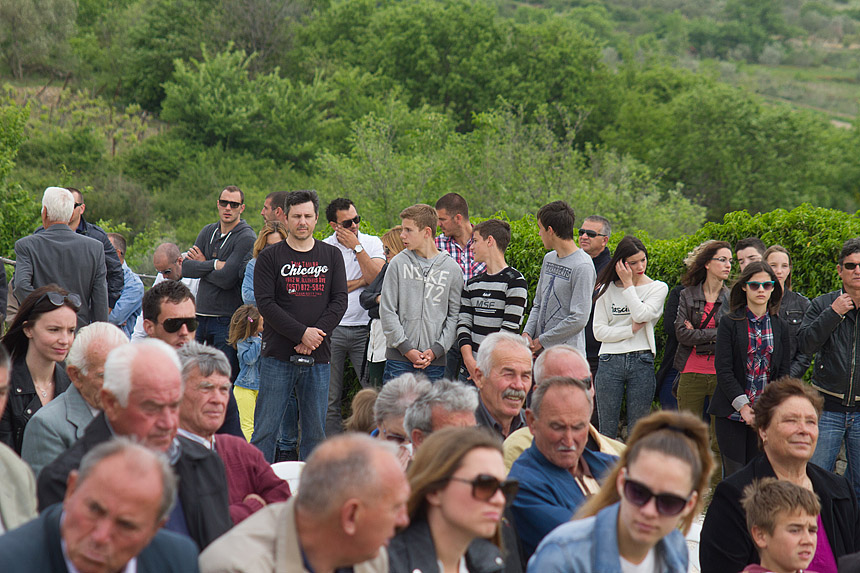 Misa na ostacima crkve na Petrini, foto: Leo Banić Misa na ostacima crkve na Petrini, foto: Leo Banić