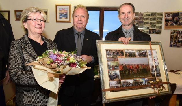 U Lovackom domu u Rastanima odrzana je proslava 20 godina neprestanog humanitarnog rada Marion i Manfred Nurnberger iz Savezne Republike Njemacke donatora bolnickih kreveta raznim bolnicama i institucijama. Photo: Dino Stanin/PIXSELL