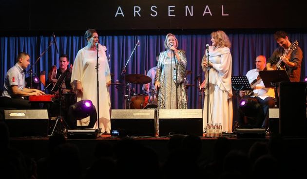 Tereza, Gabi i Radojka u zadarskom Arsenalu, Foto: Filip Brala/PIXSELL