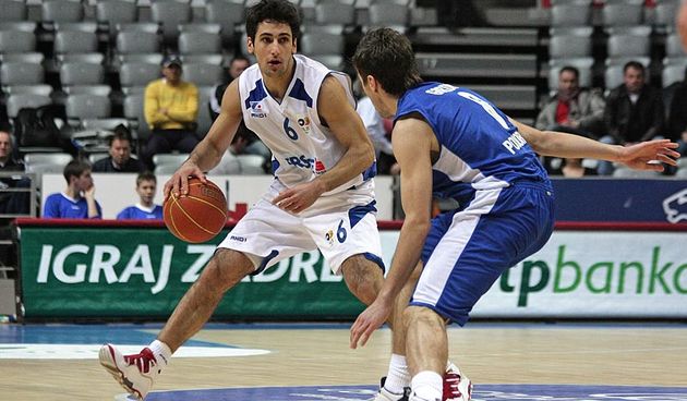 Rok Stipčević, KK Zadar – KK Budućnost (foto: Marin Gospić)