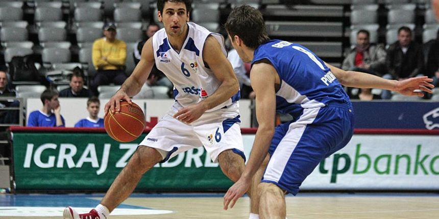 Rok Stipčević, KK Zadar – KK Budućnost (foto: Marin Gospić) Rok Stipčević, KK Zadar – KK Budućnost (foto: Marin Gospić)