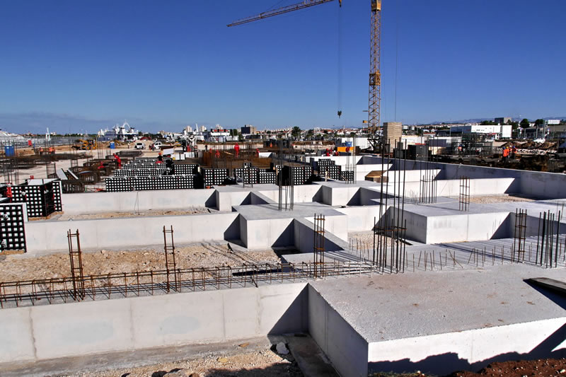 Izgradnja zgrade terminala u putničkoj luci Gaženica, foto: Lučka uprava Zadar Izgradnja zgrade terminala u putničkoj luci Gaženica, foto: Lučka uprava Zadar