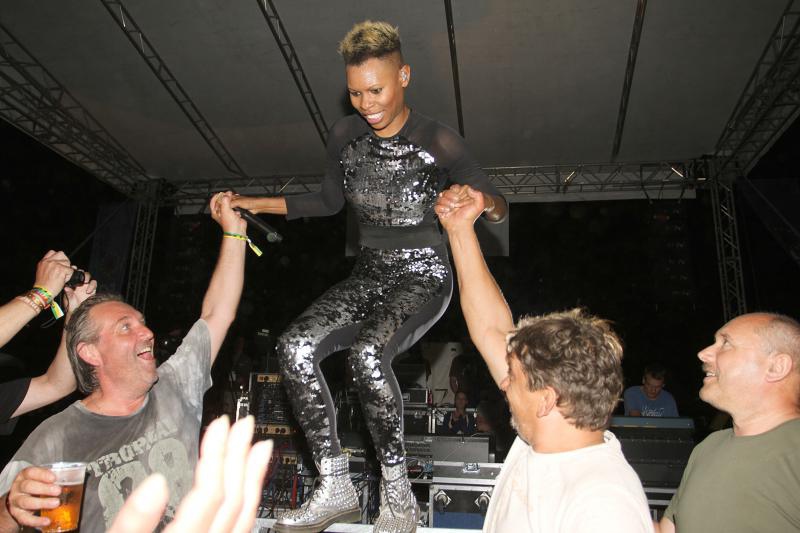 Skunk Anansie i Dubioza kolektiv oduševili nekoliko tisuća posjetitelja. Photo: Kristina Stedul Fabac/PIXSELL Skunk Anansie i Dubioza kolektiv oduševili nekoliko tisuća posjetitelja. Photo: Kristina Stedul Fabac/PIXSELL