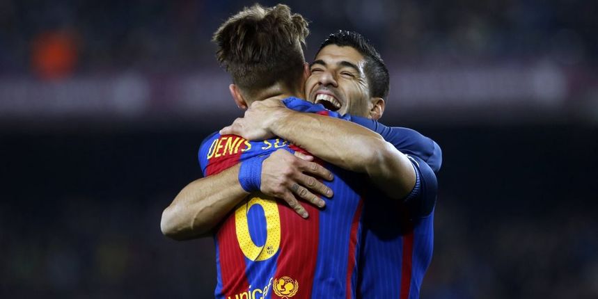 Denis Suarez i Luis Suarez