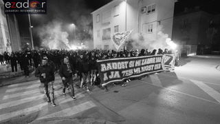 Okupljanje Tornada na Forumu i korteo do Krešinog doma Okupljanje Tornada na Forumu i korteo do Krešinog doma