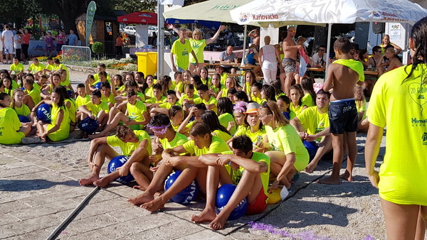 Sasvim osoban doživljaj – 10. dm Millennium Jump sa zadarske rive. Foto: Mladen Malik Barba Sasvim osoban doživljaj – 10. dm Millennium Jump sa zadarske rive. Foto: Mladen Malik Barba