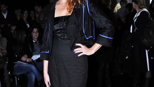 Zagreb, 061009.
West Gate.
Revija modne kuce Hippy Garden, u sklopu Cro a Portera. 
Na slici:Andja Maric.
Foto: Boris Kovacev / CROPIX