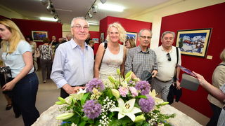 Svečano otvorena izložba slika fra Petra Perice Vidića