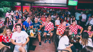 Euro 2016: Utakmica između Hrvatske i Češke gledala se u brojnim zadarskim lokalima i kafićima.
