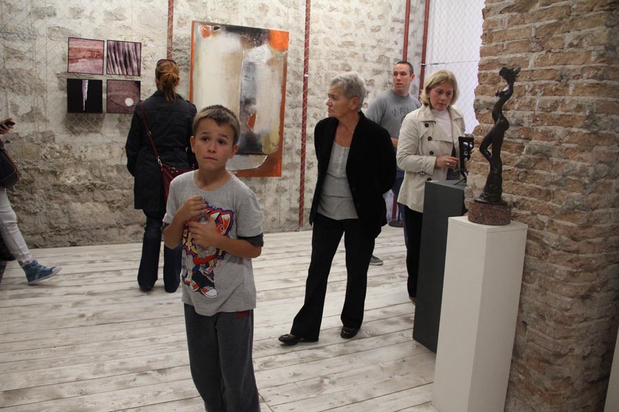 Otvorenje godišnje izložbe HDLU-a Zadar, foto: Iva perinčić