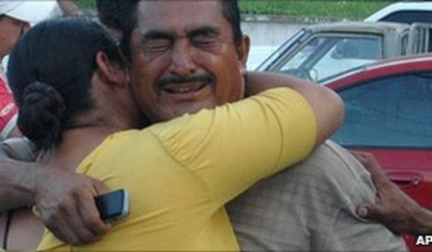 Napadači u Hondurasu(Foto:BBC)