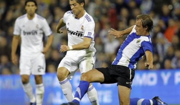 Hercules – Real Madrid, Cristiano Ronaldo (foto: AP Photo)
