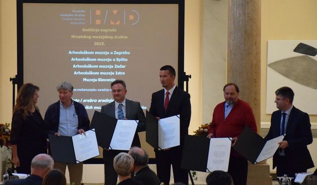 Arheološkom muzeju Zadar Godišnja nagrada Hrvatskog muzejskog društva za međumuzejsku suradnju u 2015. godini