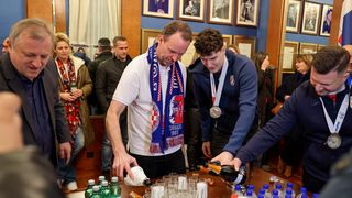 Doček rukometaša u Zadru Doček rukometaša u Zadru
