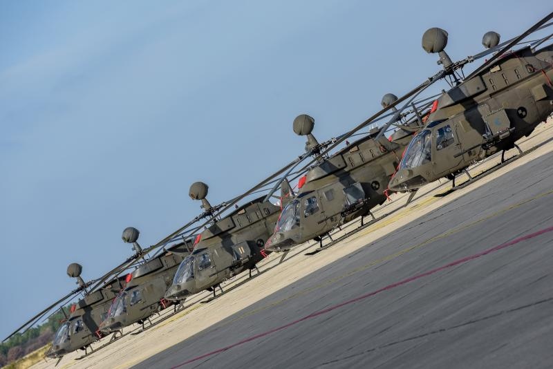 Zemunik: Predstavljena Eskadrila helikoptera OH-58D Kiowa Warrior