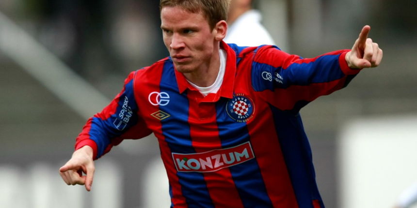 Zagreb, 211011.Stadion u Kranjcevicevoj.Utakmica 12. kola Prve hrvatske nogometne lige izmedju NK Lucko i NK Hajduk Na fotografiji: Marin Tomasov gol za Hajduk.Foto: Ronald Gorsic / CROPIX Zagreb, 211011.Stadion u Kranjcevicevoj.Utakmica 12. kola Prve hrvatske nogometne lige izmedju NK Lucko i NK Hajduk Na fotografiji: Marin Tomasov gol za Hajduk.Foto: Ronald Gorsic / CROPIX