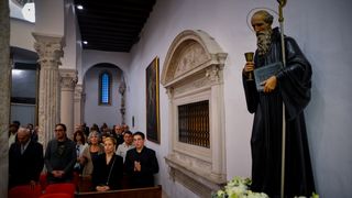 Nadbiskup Puljić predvodio svečano misno slavlje u crkvi. sv. Marije u sklopu obilježavanja 950. obljetnice spomena samostana. Foto: Iva Perinčić