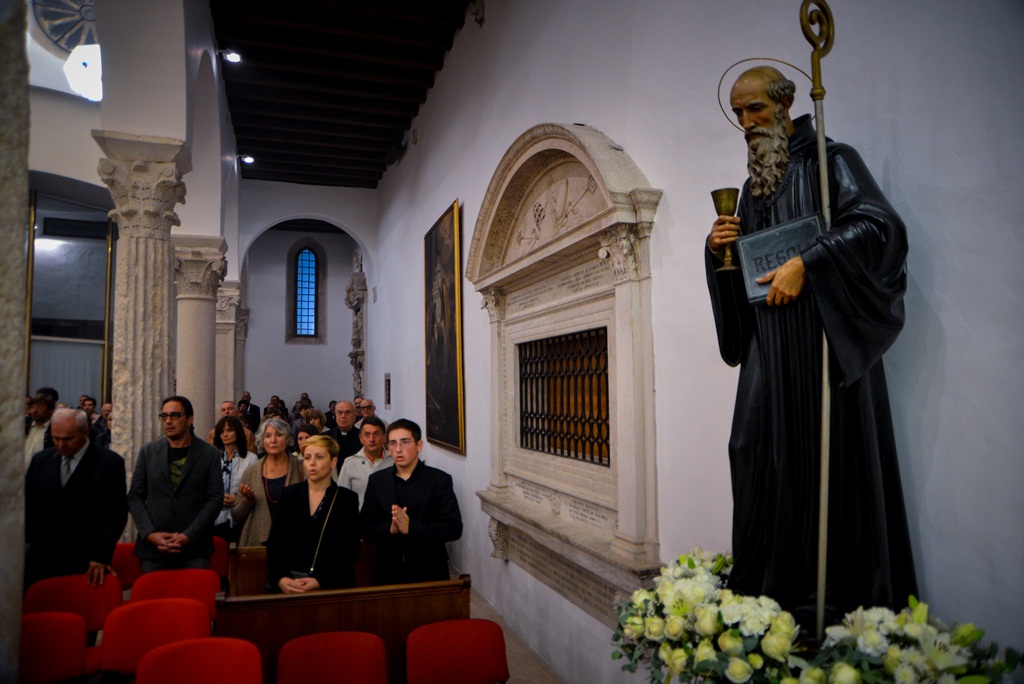 Nadbiskup Puljić predvodio svečano misno slavlje u crkvi. sv. Marije u sklopu obilježavanja 950. obljetnice spomena samostana. Foto: Iva Perinčić