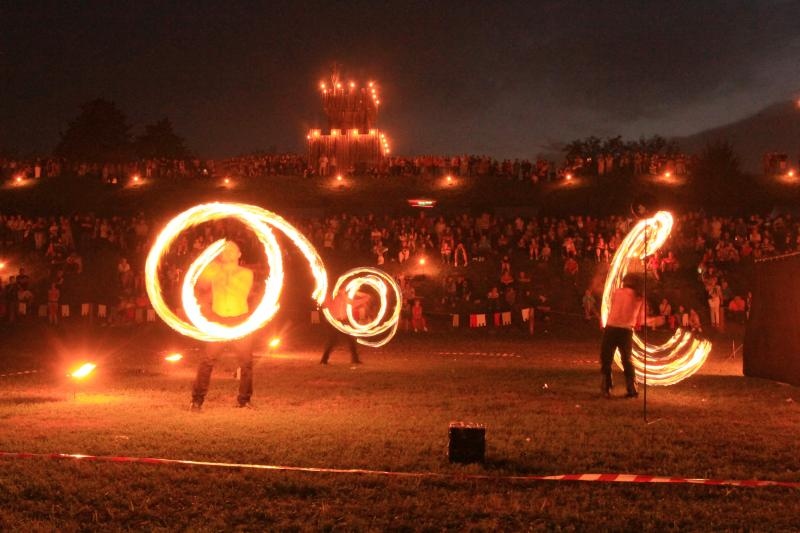 Posljednji dan devetog Renesansnog festivala na gradskim bedemima. Photo: Marijan Susenj/PIXSELL