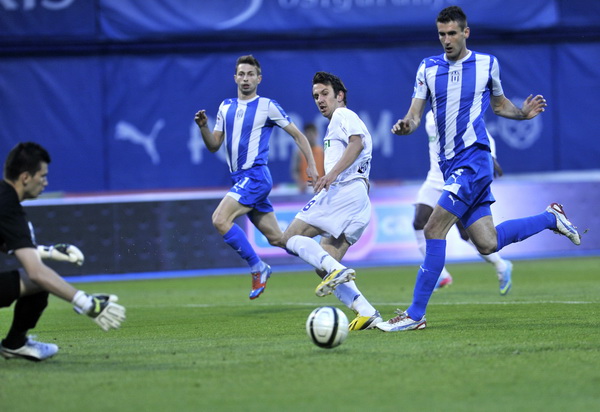 Zagreb, 220513.
Stadion Maksimir.
Uzvratna utakmica 22. finala Hrvatskog nogometnog kupa, Lokomotiva – Hajduk.
Na fotografiji: Kreso Ljubicic.
Foto: Srdjan Vrancic / CROPIX Zagreb, 220513.
Stadion Maksimir.
Uzvratna utakmica 22. finala Hrvatskog nogometnog kupa, Lokomotiva – Hajduk.
Na fotografiji: Kreso Ljubicic.
Foto: Srdjan Vrancic / CROPIX