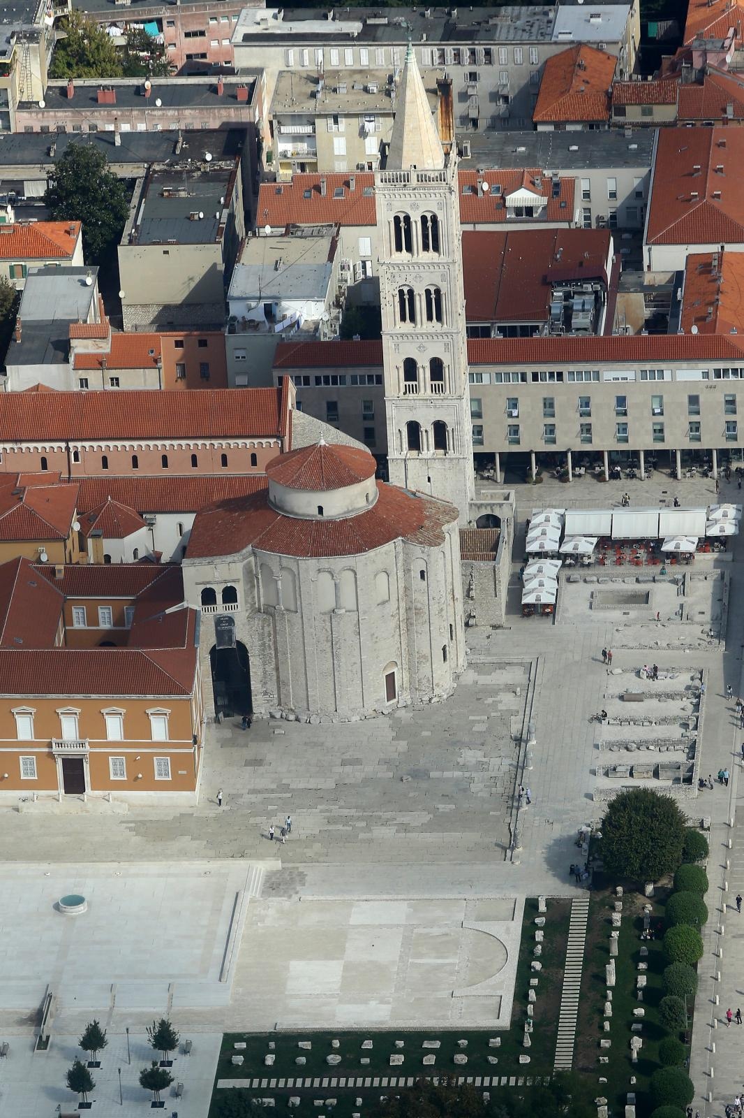 Zadar iz zraka, panorama Zadra Zadar iz zraka, panorama Zadra
