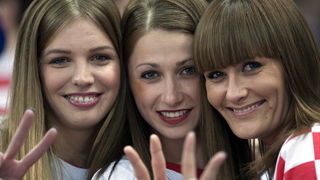 Barcelona 250113.
Gradska dvorana Palau Sant Jordi.
Svjetsko prvenstvo u rukometu za muskarce Spanjolska 2013.
Utakmica polufinala izmedju Hrvatske i Danske.
Na fotografiji: navijaci.
Foto: Ante Cizmic / CROPIX Barcelona 250113.
Gradska dvorana Palau Sant Jordi.
Svjetsko prvenstvo u rukometu za muskarce Spanjolska 2013.
Utakmica polufinala izmedju Hrvatske i Danske.
Na fotografiji: navijaci.
Foto: Ante Cizmic / CROPIX