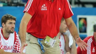 Arena Stozice, Ljubljana, Slovenija – Europsko prvenstvo u kosarci Eurobasket Slovenija 2013., cetvrtfinale, Hrvatska – Ukrajina. Krunoslav Simon. Photo: Igor Kralj/PIXSELL Arena Stozice, Ljubljana, Slovenija – Europsko prvenstvo u kosarci Eurobasket Slovenija 2013., cetvrtfinale, Hrvatska – Ukrajina. Krunoslav Simon. Photo: Igor Kralj/PIXSELL