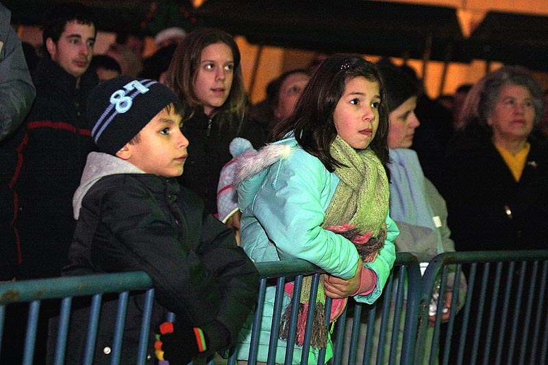 Doček Nove 2009. na Narodnom trgu (foto: Marin Gospić)