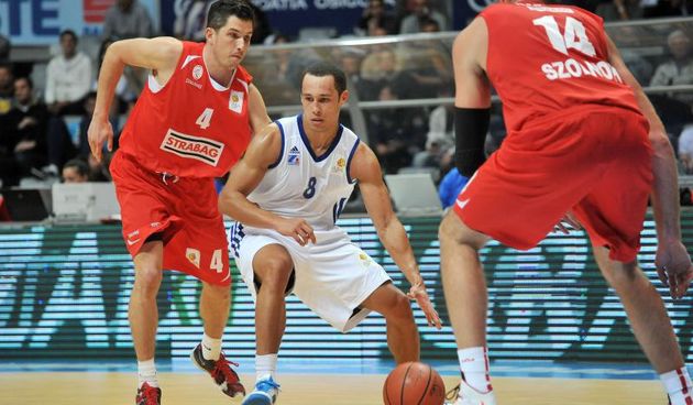 Dvorana Kresimira Cosica, Zadar – ABA liga, 01. kolo, KK Zadar – KK Szolnoki. Andrew Lawrence. Photo: Filip Brala/PIXSELL