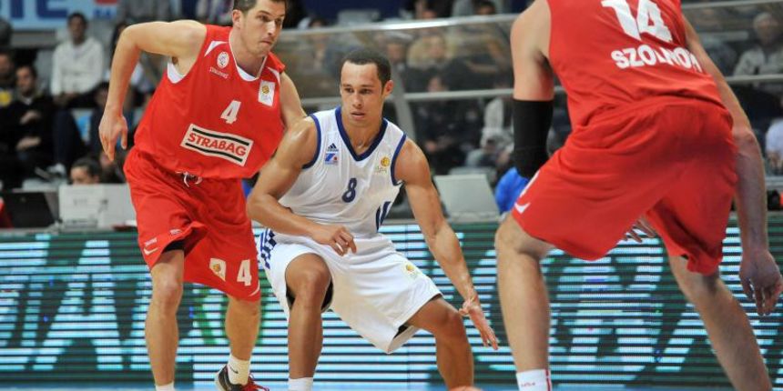Dvorana Kresimira Cosica, Zadar – ABA liga, 01. kolo, KK Zadar – KK Szolnoki. Andrew Lawrence. Photo: Filip Brala/PIXSELL Dvorana Kresimira Cosica, Zadar – ABA liga, 01. kolo, KK Zadar – KK Szolnoki. Andrew Lawrence. Photo: Filip Brala/PIXSELL