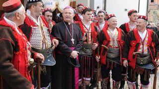 15. Festival zudija, cuvara Kristova groba odrzan je u Mlinistu u Dubrovacko-neretvanskoj zupaniji. Smotra zudija privukla je cuvare Kristova groba iz vise od 30 zupa. Photo: Hrvoje Jelavic/PIXSELL